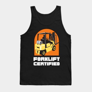 Forklift Certified Meme Tank Top